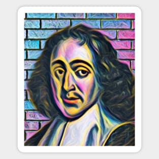 Baruch Spinoza Portrait | Baruch Spinoza Artwork 9 Magnet